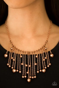 Catwalk Champ - Copper Necklace - Paparazzi