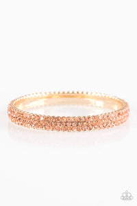 Ballroom Bling - Gold Bracelet - Paparazzi