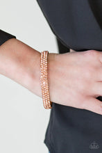 Load image into Gallery viewer, Ballroom Bling - Gold Bracelet - Paparazzi