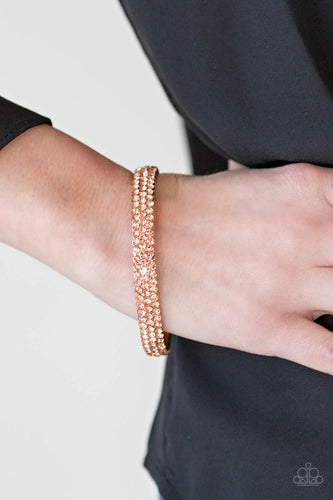 Ballroom Bling - Gold Bracelet - Paparazzi