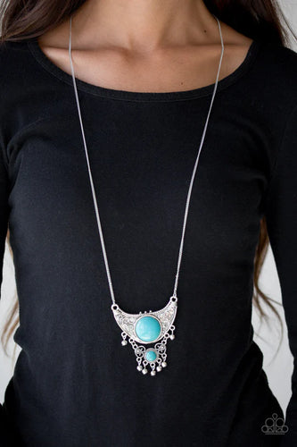 Summit Style - Blue Necklace - Paparazzi