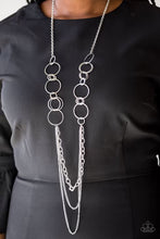 Load image into Gallery viewer, RING Down The House - Silver Necklace - Paparazzi