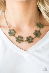 Island Maven - Brass Necklace - Paparazzi