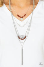 Load image into Gallery viewer, Malibu Mixer - Brown Necklace - Paparazzi
