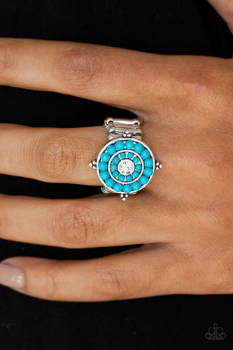 High-Tide Pool Party - Blue Ring - Paparazzi