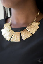 Load image into Gallery viewer, Here Comes The Huntress - Gold Necklace - Paparazzi