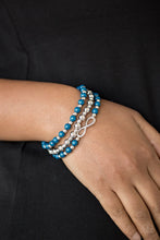 Load image into Gallery viewer, Immeasurably Infinite - Blue Bracelet - Paparazzi