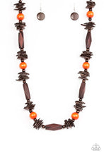 Load image into Gallery viewer, Cozumel Coast - Orange Necklace - Paparazzi