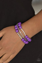 Load image into Gallery viewer, New Adventures - Purple Bracelet - Paparazzi