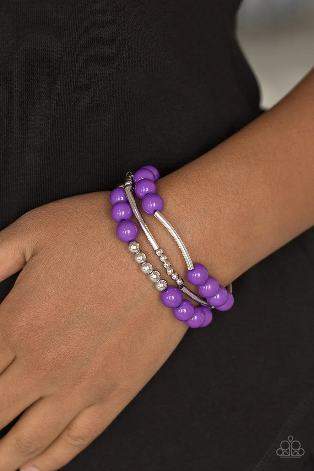 New Adventures - Purple Bracelet - Paparazzi