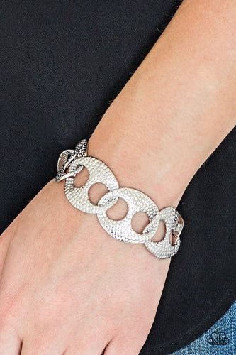 Casual Connoisseur - Silver Bracelet - Paparazzi