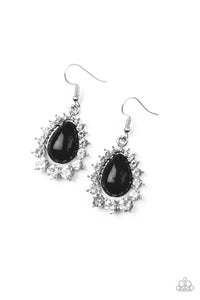 Regal Renewal - Black Earrings - Paparazzi