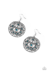 Choose To Sparkle - Blue Earrings - Paparazzi