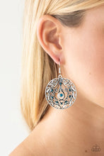 Load image into Gallery viewer, Choose To Sparkle - Blue Earrings - Paparazzi