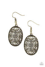 Load image into Gallery viewer, Wistfully Whimsical - Brass Earrings - Paparazzi