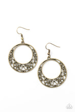 Load image into Gallery viewer, Newport Nautical - Brass Earrings - Paparazzi