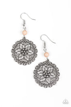 Load image into Gallery viewer, Full Floral - Brown Earrings - Paparazzi