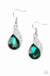 Easy Elegance - Green Earrings - Paparazzi