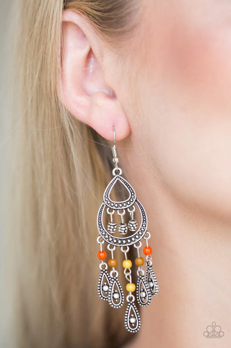 Eastern Excursion - Multi Earrings - Paparazzi