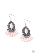 Load image into Gallery viewer, Private Villa - Pink Earrings - Paparazzi