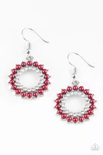 Load image into Gallery viewer, Wreathed in Radiance - Red Earrings - Paparazzi