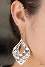 Load image into Gallery viewer, Totally Taj Mahal - Silver Earrings - Paparazzi