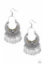 Load image into Gallery viewer, Walk On The Wildside - Yellow Earrings - Paparazzi