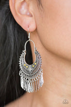 Load image into Gallery viewer, Walk On The Wildside - Yellow Earrings - Paparazzi