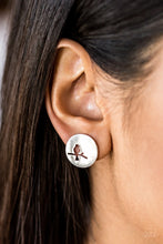 Load image into Gallery viewer, The Bird Has Flown - Silver Earrings - Paparazzi