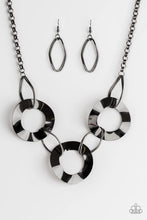 Load image into Gallery viewer, Modern Mechanics - Black Necklace - Paparazzi