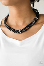 Load image into Gallery viewer, Put On Your Party Dress - Black Necklace - Paparazzi