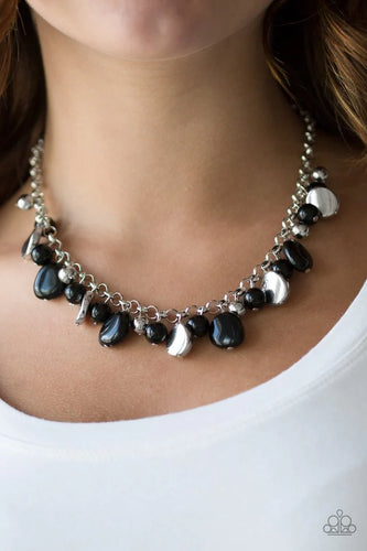 Flirtatiously Florida - Black Necklace - Paparazzi