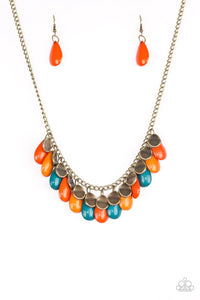 Tropical Storm - Multi Necklace - Paparazzi