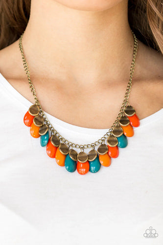 Tropical Storm - Multi Necklace - Paparazzi