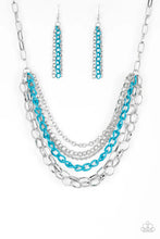 Load image into Gallery viewer, Color Bomb - Blue Necklace - Paparazzi