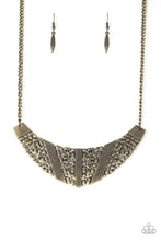 Load image into Gallery viewer, Terra Trailbreaker - Brass Necklace - Paparazzi