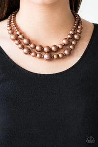 I Double Dare You - Copper Necklace - Paparazzi