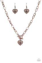 Load image into Gallery viewer, Say No AMOUR - Copper Necklace - Paparazzi