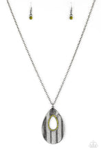 Load image into Gallery viewer, Stop, TEARDROP, and Roll - Green Necklace - Paparazzi