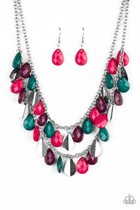 Life of the FIESTA - Multi Necklace - Paparazzi