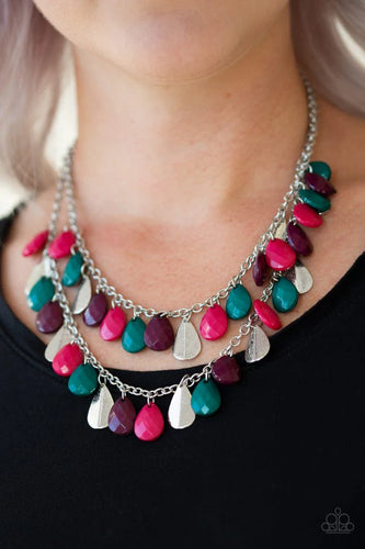 Life of the FIESTA - Multi Necklace - Paparazzi