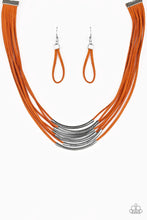 Load image into Gallery viewer, Walk The WALKABOUT - Orange Necklace - Paparazzi