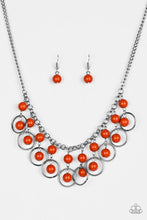 Load image into Gallery viewer, Really Rococo - Orange Necklace - Paparazzi