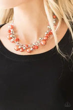 Load image into Gallery viewer, The Upstater - Orange Necklace - Paparazzi