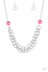 Daring Diva - Pink Necklace - Paparazzi