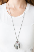 Load image into Gallery viewer, Stop, TEARDROP, and Roll - Pink Necklace - Paparazzi