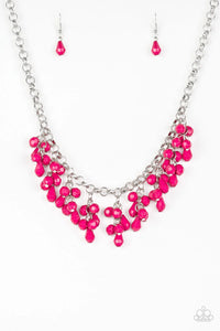 Modern Macarena - Pink Necklace - Paparazzi