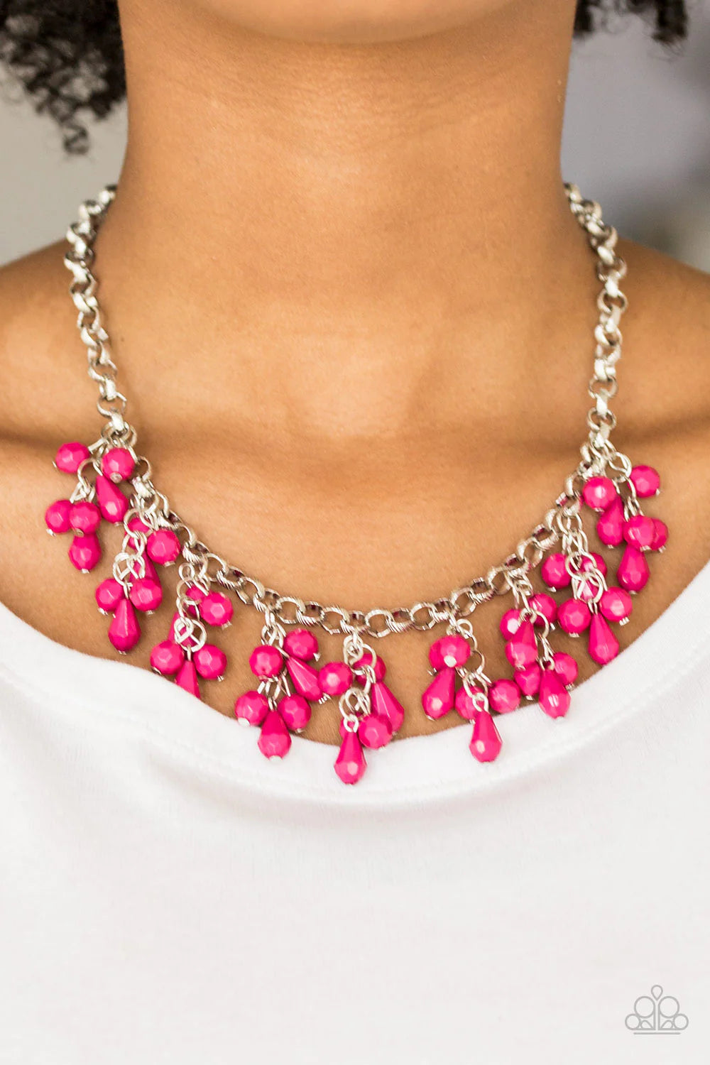 Modern Macarena - Pink Necklace - Paparazzi