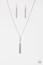 Load image into Gallery viewer, Tassel Tease - Pink Necklace - Paparazzi