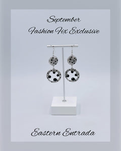 Eastern Entrada - Black Earrings - Paparazzi